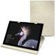 Housse cuir Microsoft Surface Pro 6 - Blanc escumo - Couture