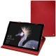 Microsoft Surface Pro 6 leather case - Rouge troupelenc