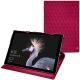 Microsoft Surface Pro 6 leather case - Rose fluo - Couture
