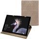 Capa em pele Microsoft Surface Pro 6 - Taupe vintage - Couture