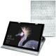 Microsoft Surface Pro 6 leather case - Platinium - Couture