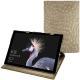 Capa em pele Microsoft Surface Pro 6 - Autruche desert