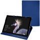 Custodia in pelle Microsoft Surface Pro 6 - Bleu Océan PU