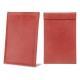 Custodia per conti con linguetta magnetica - 12 x 19 cm - Cerise vintage ( Pantone 185C ) 
