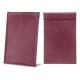 Custodia per conti con linguetta magnetica - 12 x 19 cm - Prune vintage ( Pantone 512C ) 