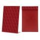Custodia per conti con linguetta magnetica - 12 x 19 cm - Rouge - Couture ( Nappa - Pantone 199C ) 