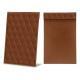 Bill Holder with magnetic flap - 12 x 19 cm - Marron - Couture ( Nappa - Pantone 1615C ) 