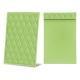 Bill Holder with magnetic flap - 12 x 19 cm - Vert olive - Couture ( Nappa - Pantone 578U ) 