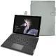 Housse cuir Microsoft Surface Pro 6 - Gris ( Nappa - Pantone W428C ) 