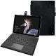 Funda de piel Microsoft Surface Pro 6 - Dark vintage ( Roughtcut - Black#5256 ) 