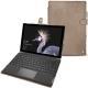Microsoft Surface Pro 6 leather case - Taupe vintage ( Pantone 7530C ) 
