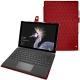 Funda de piel Microsoft Surface Pro 6 - Rouge - Couture ( Nappa - Pantone 199C ) 