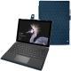 Lederschutzhülle Microsoft Surface Pro 6 - Blu mediterran - Couture