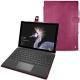 Microsoft Surface Pro 6 leather case - Serpent ciclamino