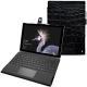 Housse cuir Microsoft Surface Pro 6 - Crocodile nero