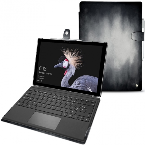 Capa em pele Microsoft Surface Pro 6Gris Patine