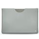 Microsoft Surface Pro 6 leather pouch - Gris ( Nappa - Pantone W428C ) 