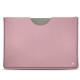 Microsoft Surface Pro 6 leather pouch - Rose ( Nappa - Pantone 2365C ) 