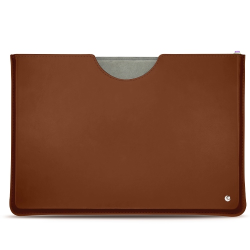 Custodia in pelle Microsoft Surface Pro 6Marron ( Nappa - Pantone #8B4720 ) 