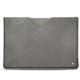 Microsoft Surface Pro 6 leather pouch - Acier vintage ( Pantone 403C ) 