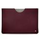 Microsoft Surface Pro 6 leather pouch - Lie de vin ( Pantone 5115C ) 