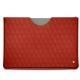 Funda de piel Microsoft Surface Pro 6 - Papaye - Couture ( Pantone 180C ) 