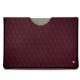 Capa em pele Microsoft Surface Pro 6 - Lie de vin - Couture ( Pantone 5115C ) 