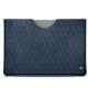 Microsoft Surface Pro 6 leather pouch - Jean vintage - Couture