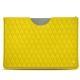 硬质真皮保护套 Microsoft Surface Pro 6 - Jaune fluo - Couture