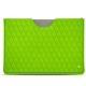 Lederschutzhülle Microsoft Surface Pro 6 - Vert fluo - Couture