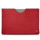 Microsoft Surface Pro 6 leather pouch - Rouge troupelenc - Couture