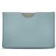 Microsoft Surface Pro 6 leather pouch - Bleu Ciel PU