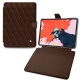 Housse cuir Apple iPad Pro 11" (2018) - Châtaigne - Couture ( Pantone 476C ) 