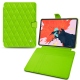 Housse cuir Apple iPad Pro 11" (2018) - Vert fluo - Couture