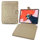 Housse cuir Apple iPad Pro 11" (2018) - Autruche desert