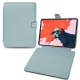 Apple iPad Pro 11" (2018) leather case - Bleu Ciel PU