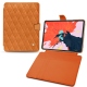 Apple iPad Pro 12.9" (2018) leather case - Mandarine vintage - Couture