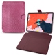 Housse cuir Apple iPad Pro 12.9" (2018) - Serpent ciclamino