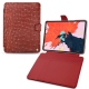 Apple iPad Pro 12.9" (2018) leather case - Autruche ciliegia