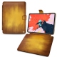 Apple iPad Pro 12.9" (2018) leather case - Doré Patine
