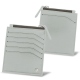 Wallet for idendity card - Anti-RFID / NFC - Gris ( Nappa - Pantone W428C ) 