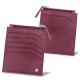 Wallet for idendity card - Anti-RFID / NFC - Prune vintage ( Pantone 512C ) 