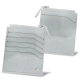 Wallet for idendity card - Anti-RFID / NFC - Platinium ( Pantone 877C ) 