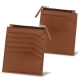 Brieftasche für Ausweis - Anti-RFID / NFC - Marron PU