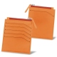 Cartera para documento de identidad - Anti-RFID / NFC - Orange PU