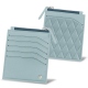 身份证卡包钱包- 反RFID/NFC - Bleu ciel - Couture ( Nappa - Pantone 277C ) 