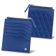 Wallet for idendity card - Anti-RFID / NFC - Bleu océan - Couture ( Nappa - Pantone 293C ) 
