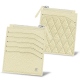 Carteira para bilhete de identidade - Anti-RFID / NFC - Ivoire - Couture ( Sleek P C12 - White ) 