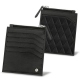 Wallet for idendity card - Anti-RFID / NFC - Negre poudro - Couture