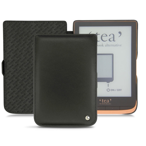 가죽 커버 PocketBook Touch HD 3 - Tea Touch HD Plus - Noir ( Nappa - Black ) 